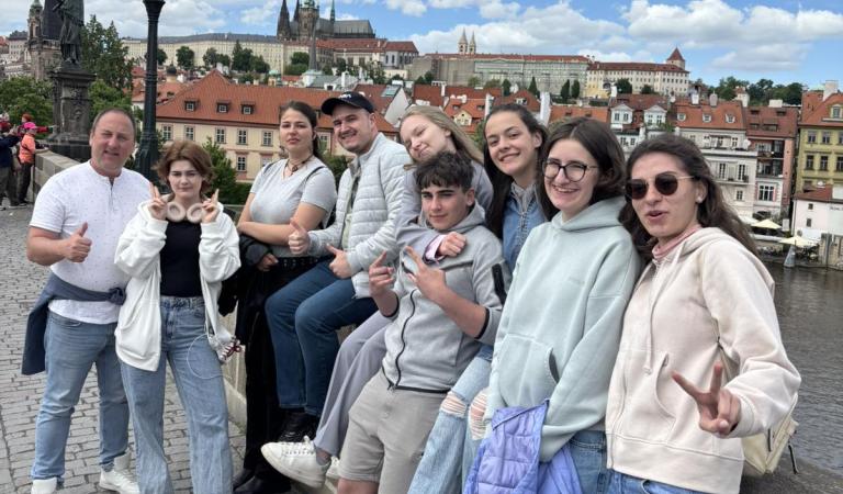 Ученически обмен и наблюдение на практики в Прага по "Еразъм+"