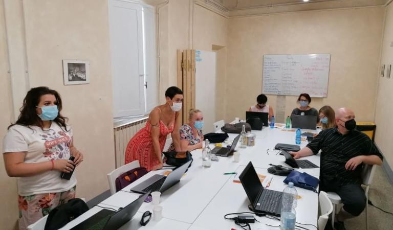 снимка от проект Участие на екип от учители от 2. СУ в  мобилност по проект „Пожелай си най-доброто бъдеще!“ 2020-1-BG01-KA-101-078130, Еразъм+, КД1 в гр. Флоренция, Италия