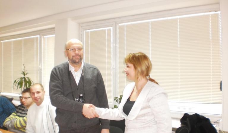 снимка от проект 2013/2015 Коменски Регионални партньорства: „Физически активни деца – здрави граждани“